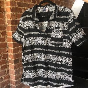 Men’s short sleeve bandana